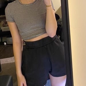 Urban Outfitters Stripped Crop Top